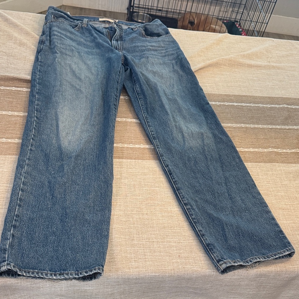 Classic Women’s Blue Straight-Leg Jeans